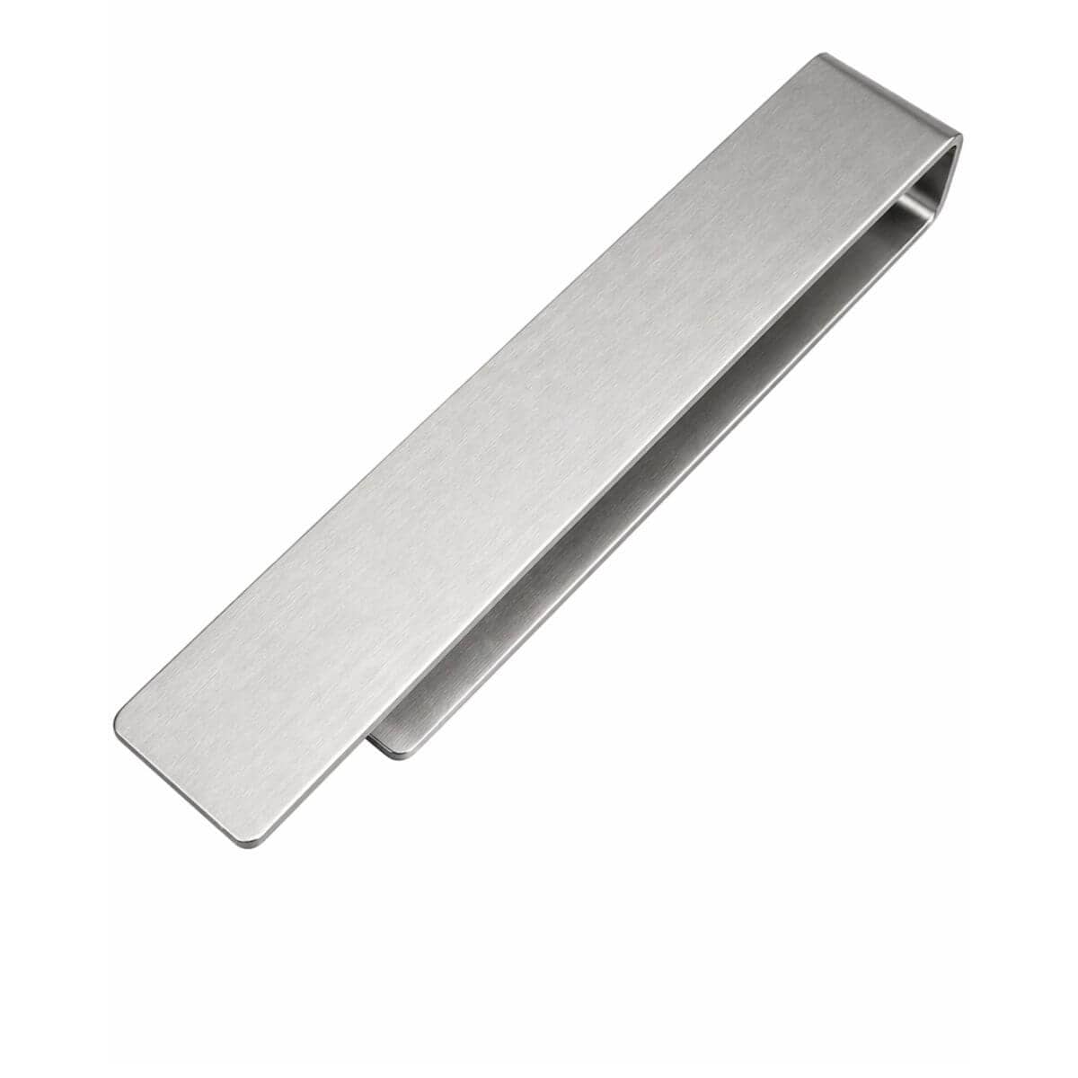 Gedotec portasalviette RELUX in acciaio inox da incollare, lunghezza 220 mm - acciaio inox opaco